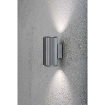 Konstsmide Siracusa Applique Grigio, 1-Luce