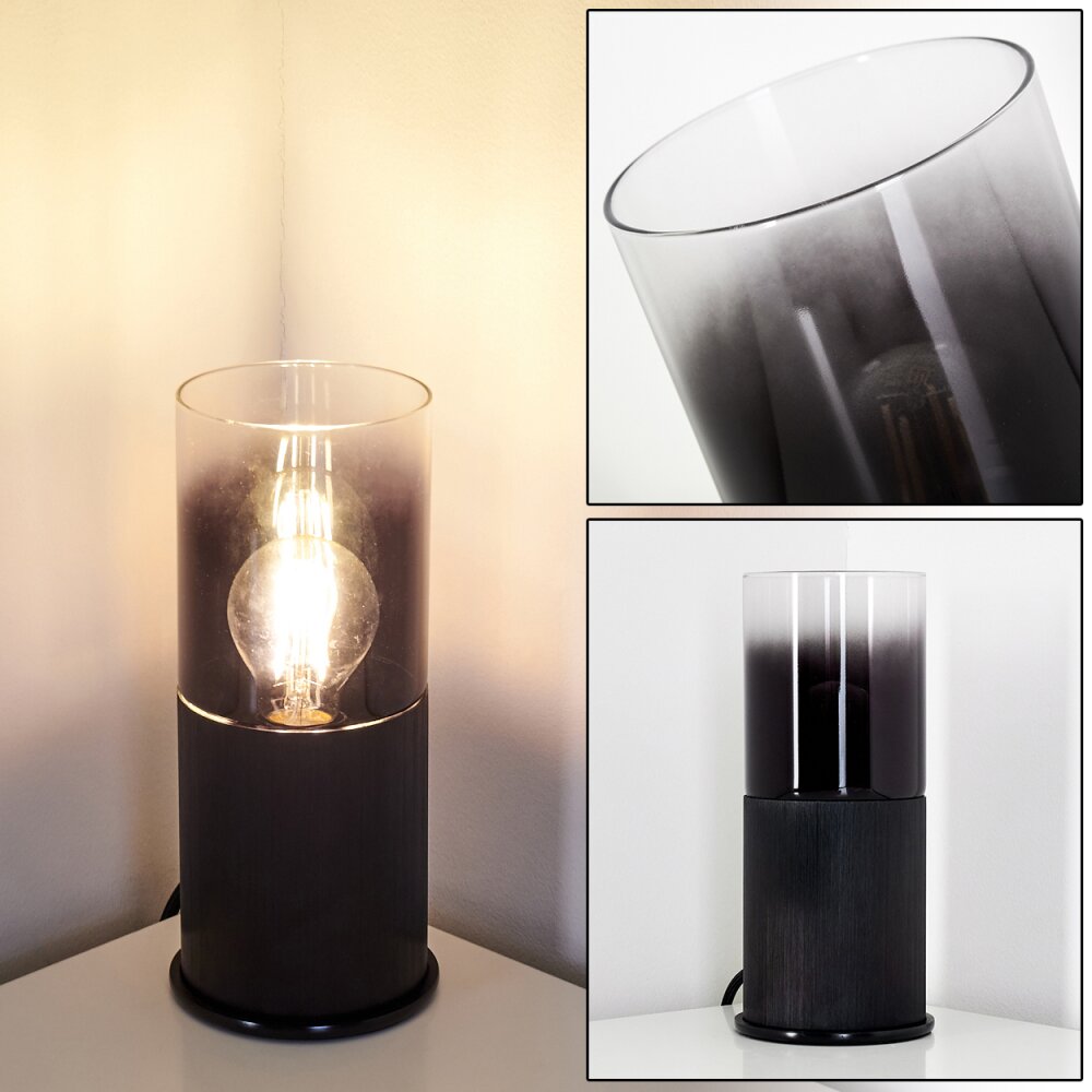 Kuparuk Lampada da Tavolo Nerofumo, Nero, 1-Luce main product photo