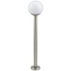 Eglo connect NISIA Lampada da terra da esterno LED Acciaio inox, 1-Luce