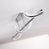 Vora Plafoniera LED Cromo, 1-Luce