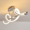 Vora Plafoniera LED Cromo, 1-Luce