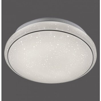 Leuchten-Direkt JUPITER Plafoniera LED Bianco, 1-Luce