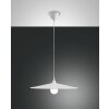 Fabas Luce Kasa Lampada a Sospensione Bianco, 1-Luce