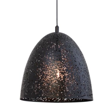 Lampadario a sospensione By Rydens Colby Nero, 1-Luce