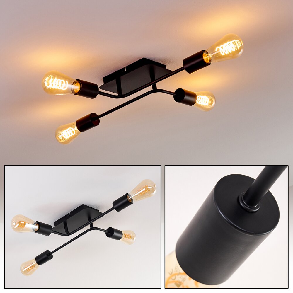Bogno Plafoniera Nero, 4-Luci main product photo