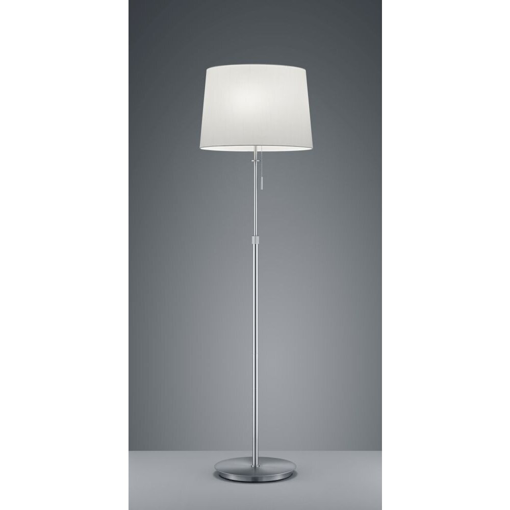 Trio LYON Lampada da terra Nichel opaco, 3-Luci main product photo