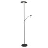 Steinhauer ZENITH Lampada da terra LED Nero, 2-Luci