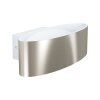 EGLO MACCACARI Applique LED Nichel opaco, Bianco, 1-Luce