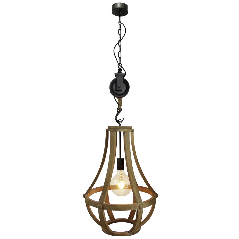 Brilliant Church Lampada a Sospensione Legno chiaro, 1-Luce main product photo