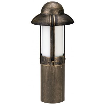 Albert 531 Lampada da terra per esterno Marrone, Ottone, 1-Luce