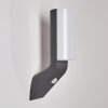 Porus Applique da esterno LED Antracite, 1-Luce, Sensori di movimento