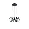 Lampada a Sospensione Trio Leuchten CARRERA LED Nero, 1-Luce