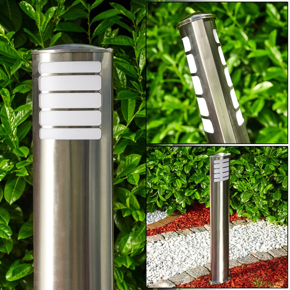 Lampioncino Segnapasso Alslev Acciaio inox, 1-Luce main product photo
