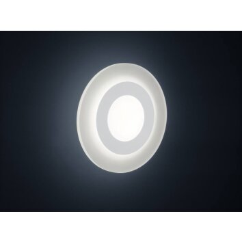 Helestra WES Plafoniera LED Bianco, 1-Luce
