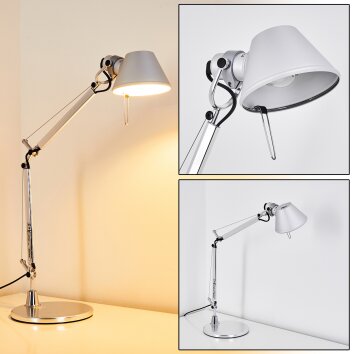 Artemide TOLOMEO MICRO Lampada da Tavolo Alluminio, 1-Luce