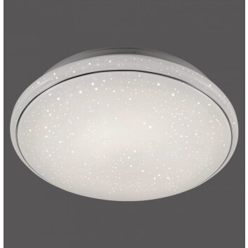 Leuchten-Direkt JUPITER Plafoniera LED Bianco, 1-Luce