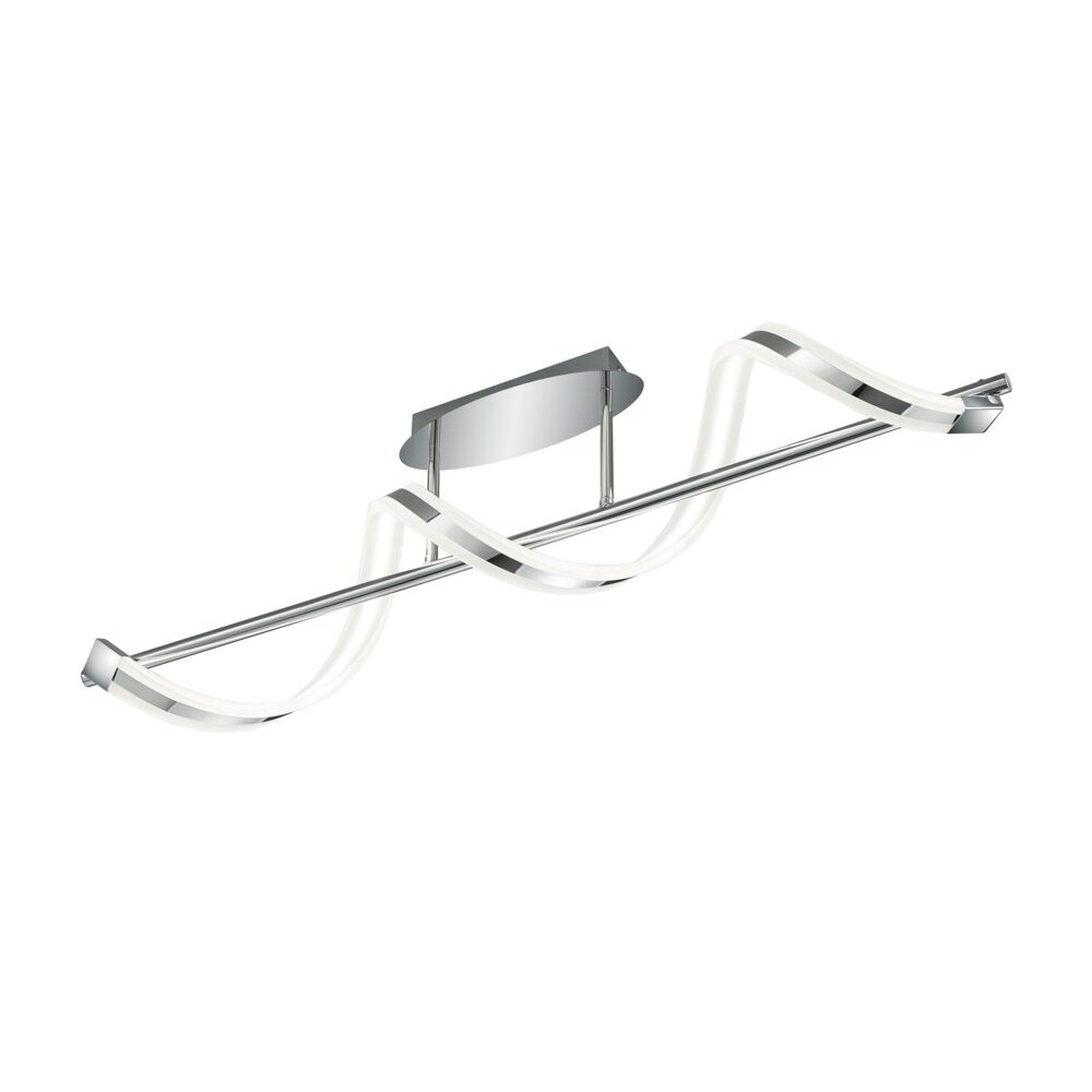 Trio Sydney Plafoniera LED Cromo, 1-Luce main product photo