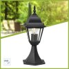 Brilliant Newport Lampada con piedistallo per esterno Nero, 1-Luce