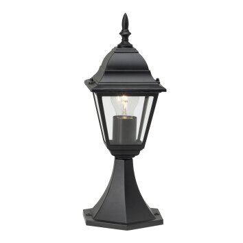 Brilliant Newport Lampada con piedistallo per esterno Nero, 1-Luce