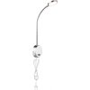 Globo Applique LED Cromo, 1-Luce