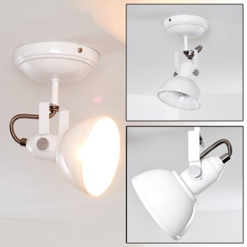 Tina Plafoniera Bianco, 1-Luce Tina Plafoniera Bianco, 1-Luce