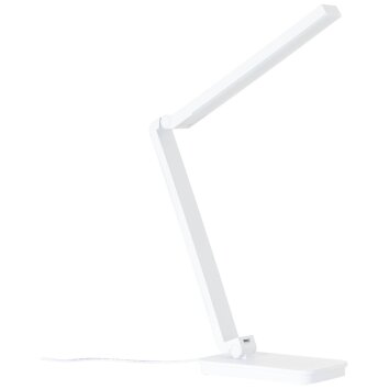 Brilliant Tori Lampada da Tavolo LED Bianco, 1-Luce