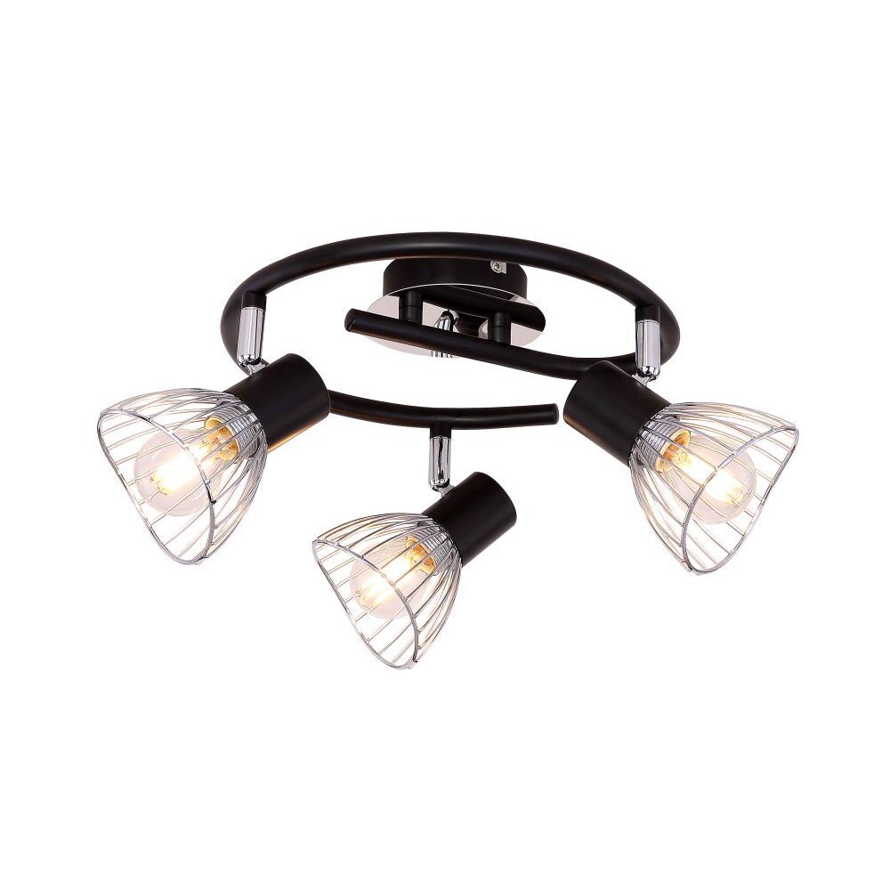Faretti su spirale Globo FASSA Cromo, 3-Luci main product photo