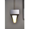 Masterlight Real 2 LED Lampada a sospensione Acciaio inox, Nichel opaco, 1-Luce