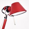 Artemide TOLOMEO MICRO Lampada da Tavolo Rosso, 1-Luce