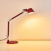 Artemide TOLOMEO MICRO Lampada da Tavolo Rosso, 1-Luce