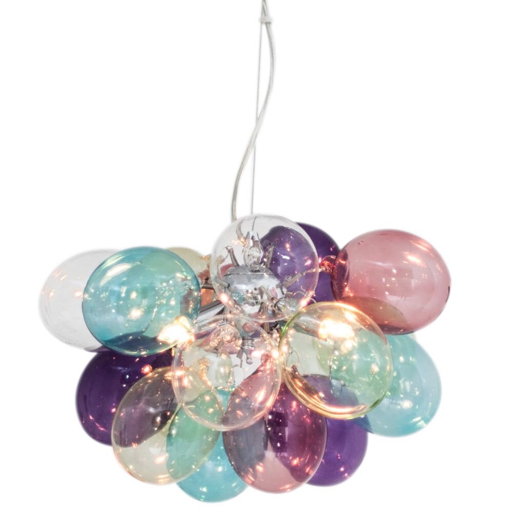 Lampadario a sospensione By Rydens Gross Colorato, 3-Luci main product photo