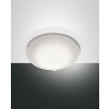 Fabas Luce Gera Plafoniera LED Bianco, 1-Luce