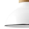 Brilliant Pullet Lampada a Sospensione Legno scuro, Bianco, 1-Luce