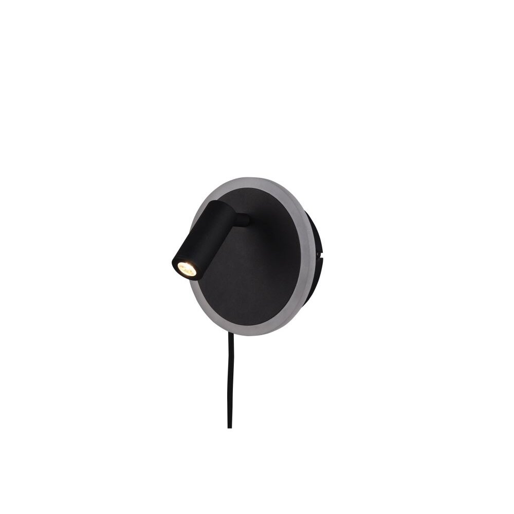 Applique Trio Leuchten JORDAN LED Nero, 2-Luci