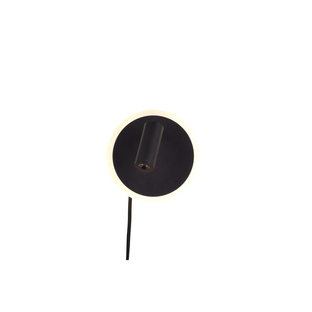 Applique Trio Leuchten JORDAN LED Nero, 2-Luci