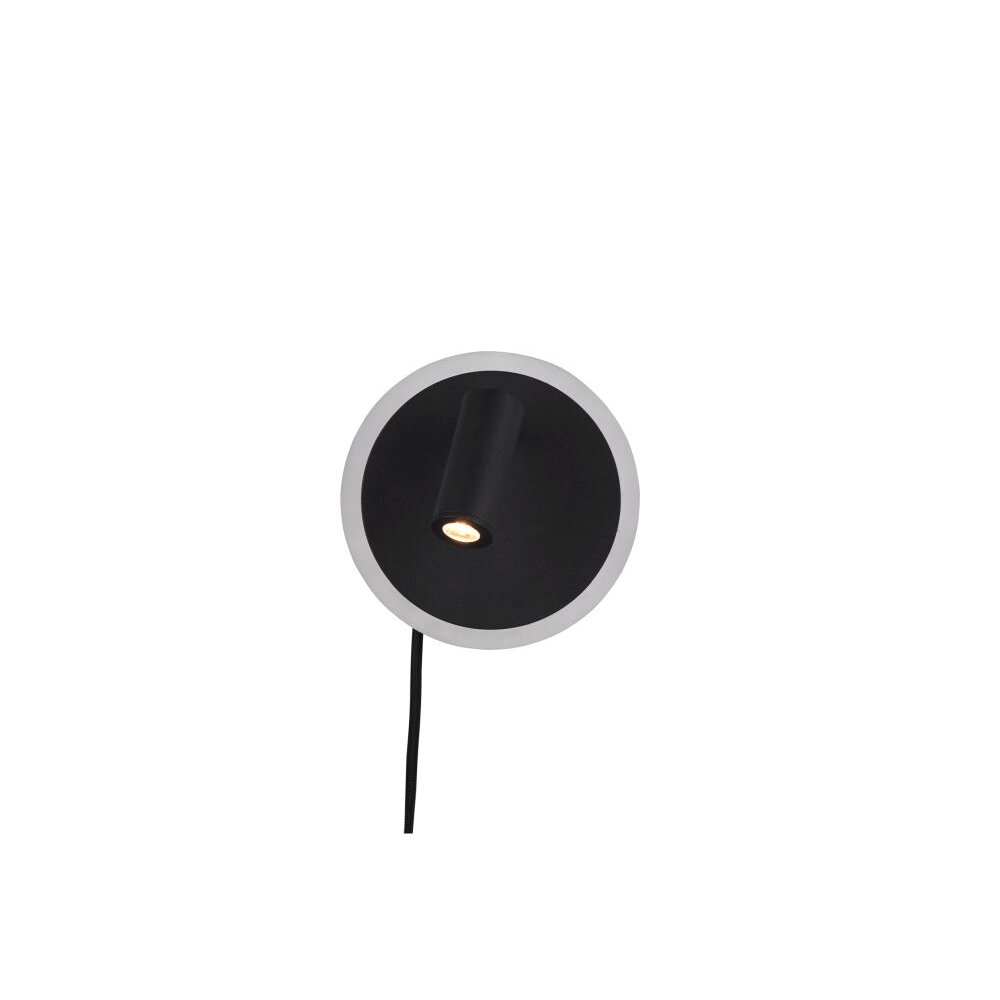 Applique Trio Leuchten JORDAN LED Nero, 2-Luci