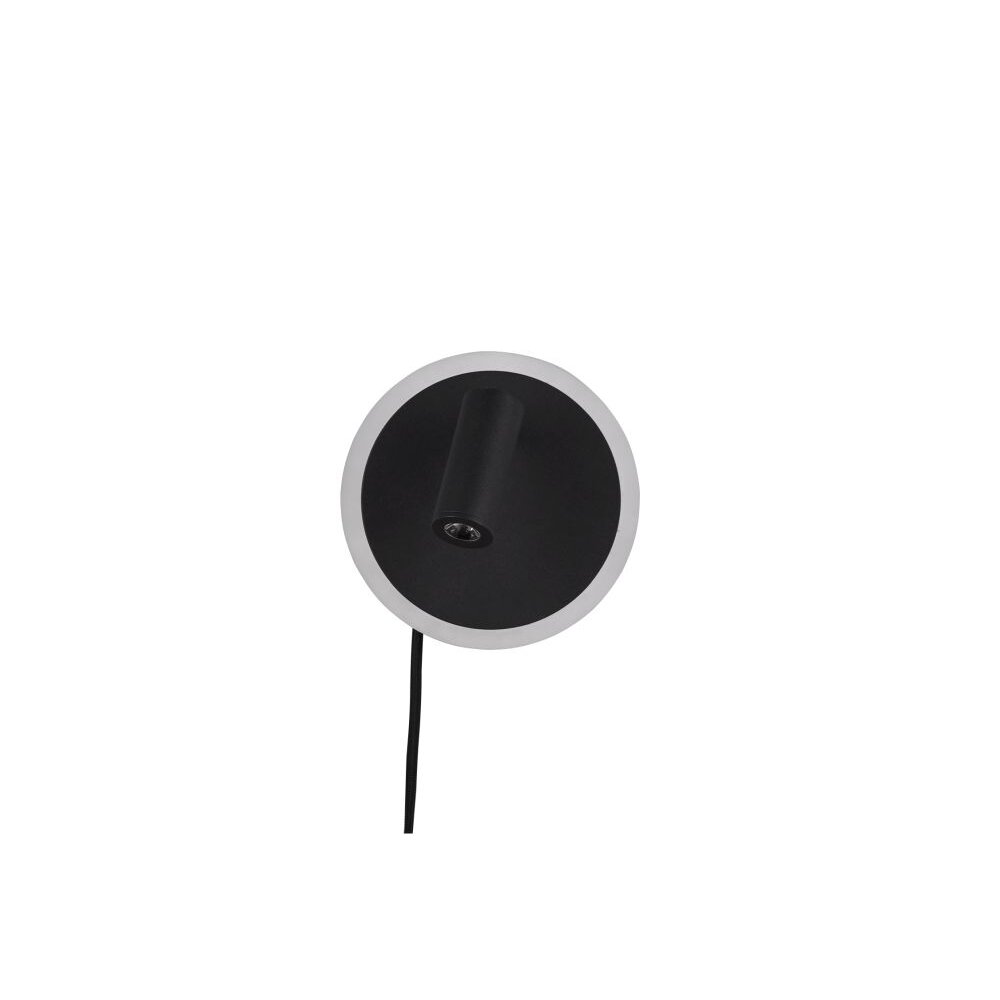 Applique Trio Leuchten JORDAN LED Nero, 2-Luci