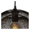 Lucide MESH Lampada a Sospensione Grigio, 2-Luci