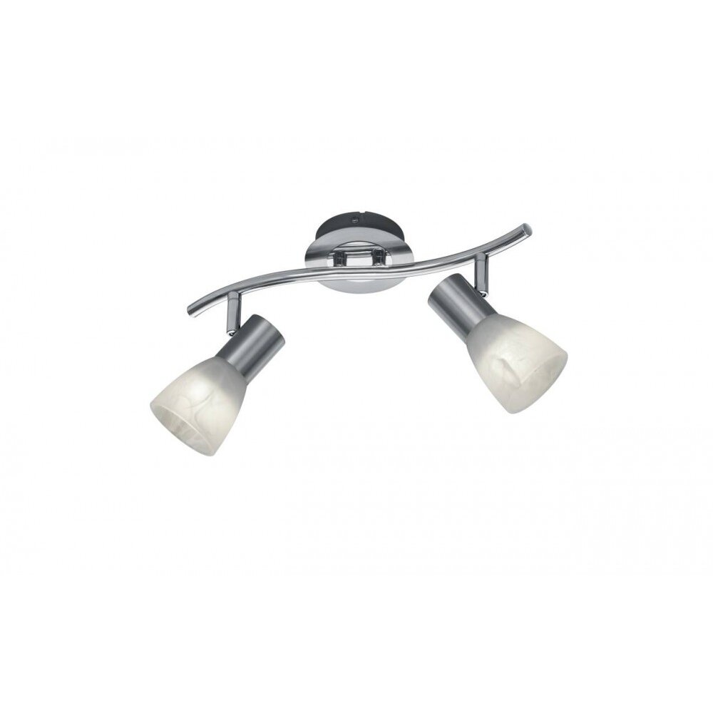 Trio LEVISTO Faretto da soffitto LED Nichel opaco, 2-Luci main product photo