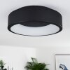 Kampala Plafoniera LED Nero, 1-Luce