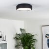 Kampala Plafoniera LED Nero, 1-Luce