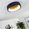 Kampala Plafoniera LED Nero, 1-Luce