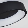 Kampala Plafoniera LED Nero, 1-Luce