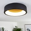 Kampala Plafoniera LED Nero, 1-Luce