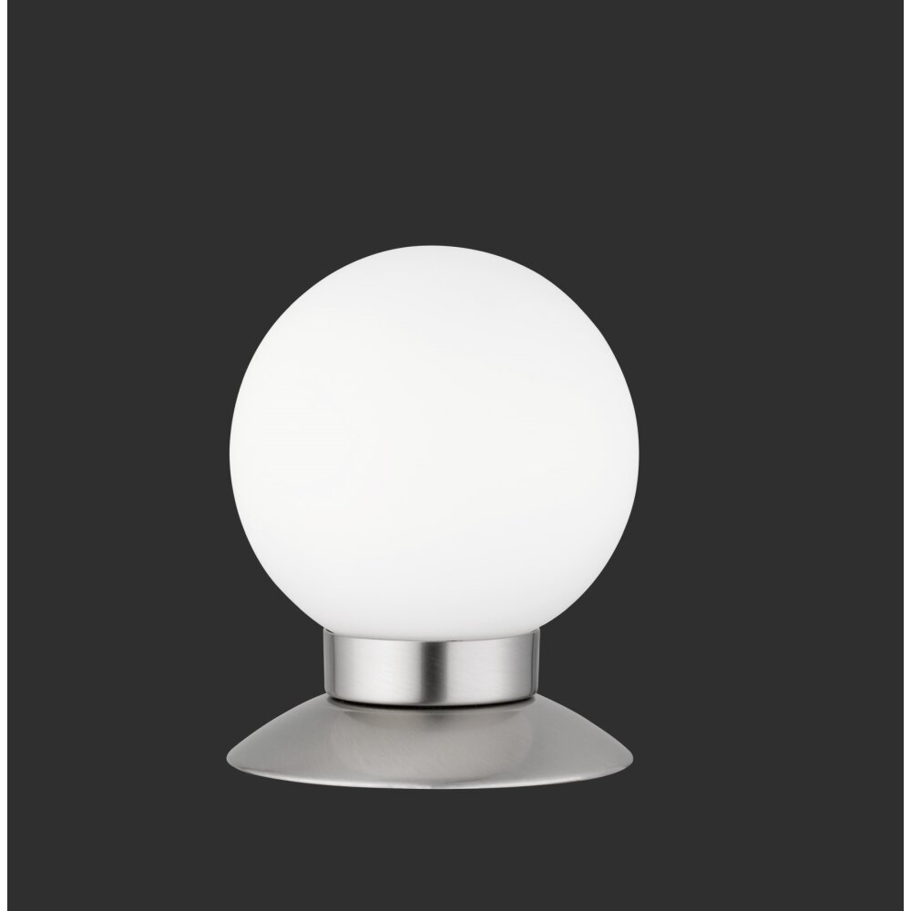 Reality PRINCESS Lampada da Tavolo LED Nichel opaco, 1-Luce main product photo