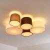 Skelbaek Plafoniera Bianco, 5-Luci
