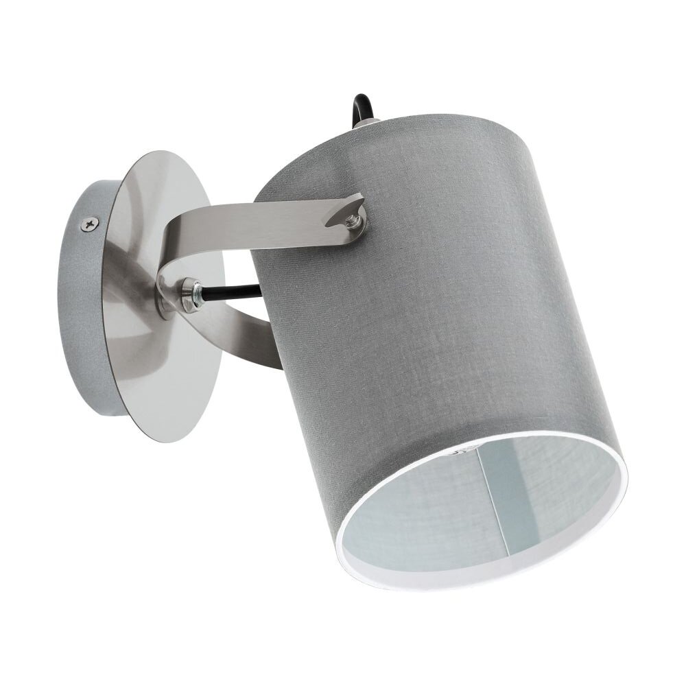 EGLO VILLABATE Faretto da parete Nichel opaco, 1-Luce main product photo