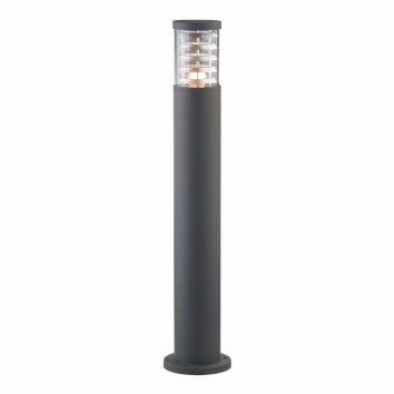 Ideal Lux TRONCO Lampioncino Segnapasso Nero, 1-Luce