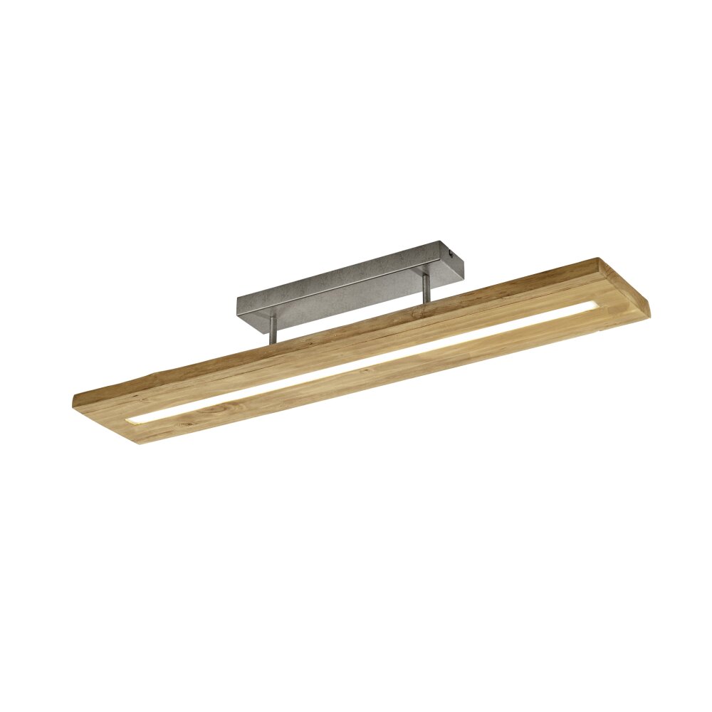 Trio Brad Plafoniera LED Legno chiaro, 1-Luce main product photo
