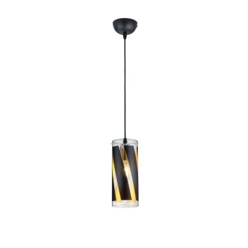 Lampada a Sospensione Reality FARINA Nero, 1-Luce